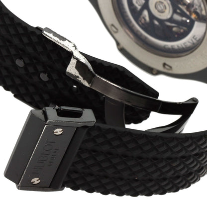 HUBLOT ウブロ 301.CV.130.RX.114 ビッグバン ブラックマジック ダイヤモンド 腕時計 チタンセラミック メンズ 中古
