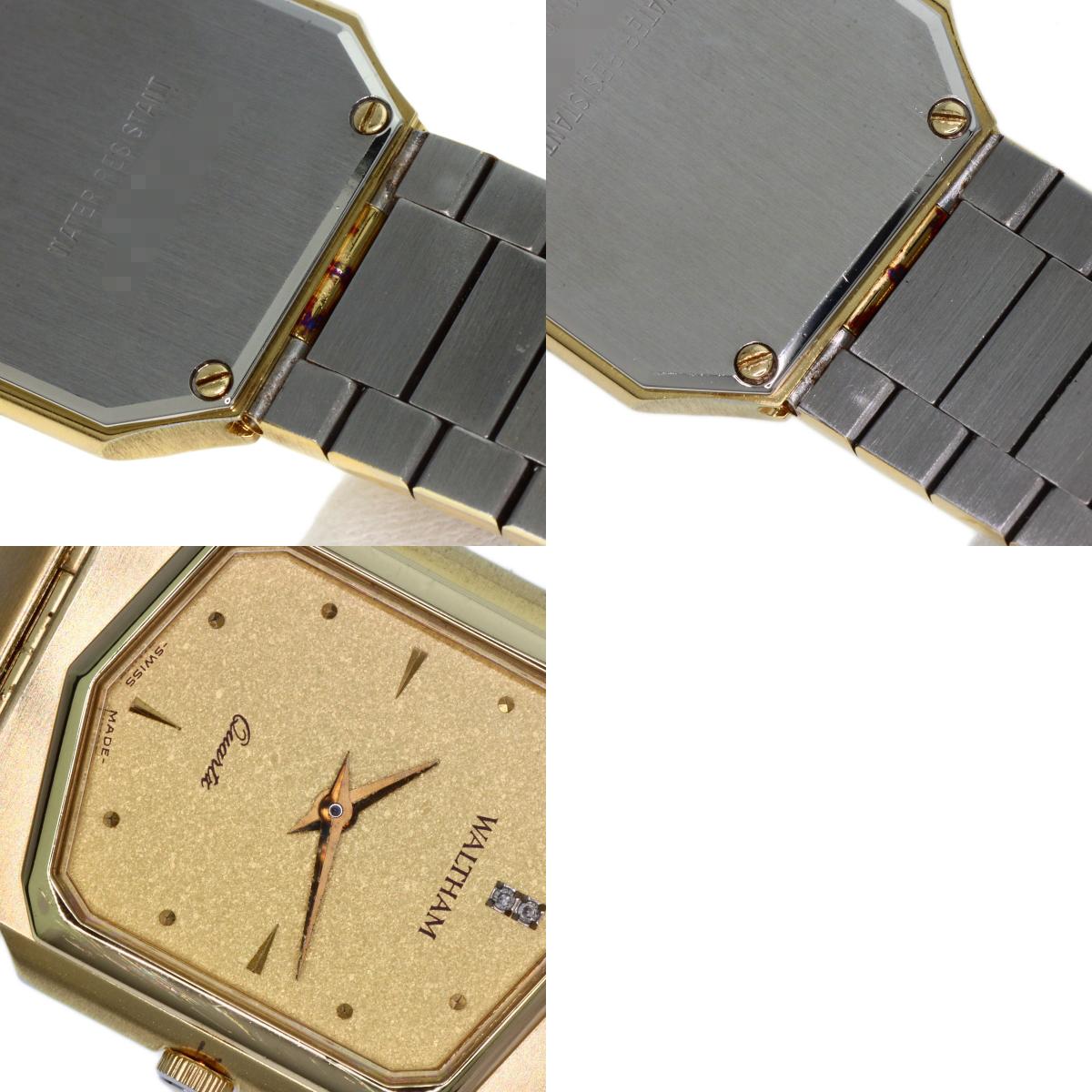 WALTHAM ウォルサム ヘキサゴン 腕時計 GP レディース 中古