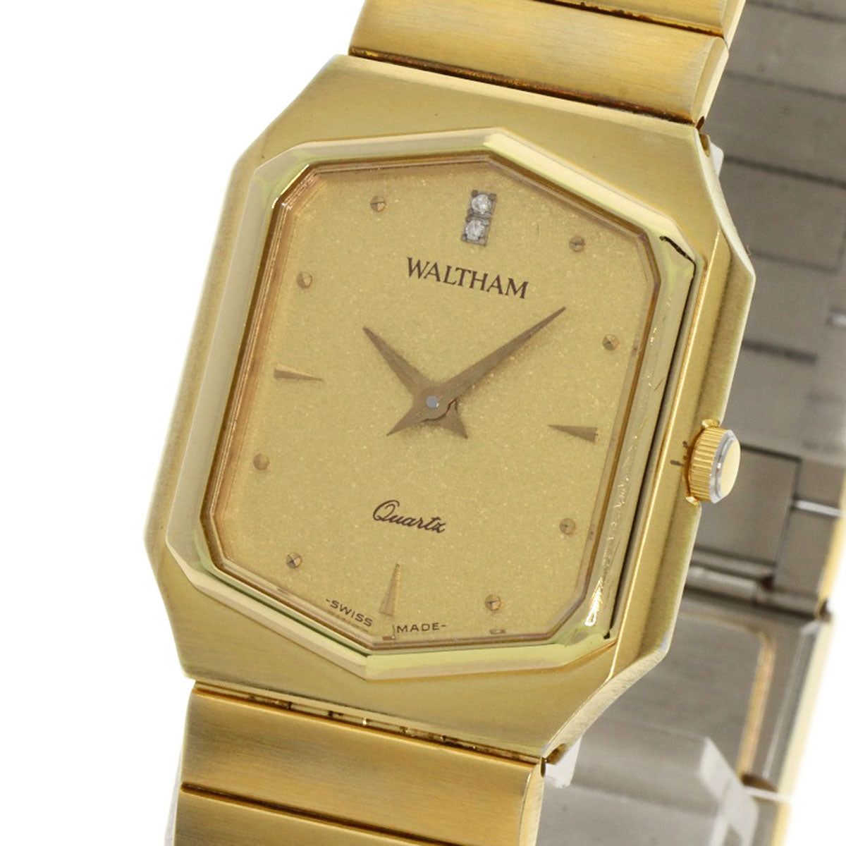 WALTHAM ウォルサム ヘキサゴン 腕時計 GP レディース 中古