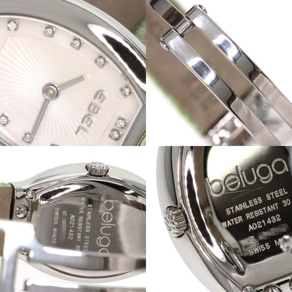EBEL エベル ベルーガ ダイヤモンド 腕時計 SS レディース 中古