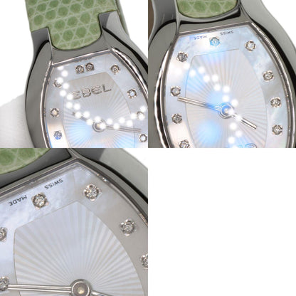 EBEL エベル ベルーガ ダイヤモンド 腕時計 SS レディース 中古