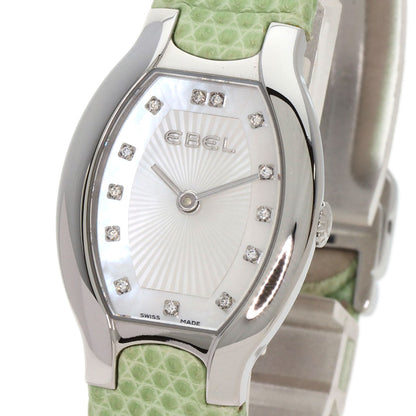 EBEL エベル ベルーガ ダイヤモンド 腕時計 SS レディース 中古