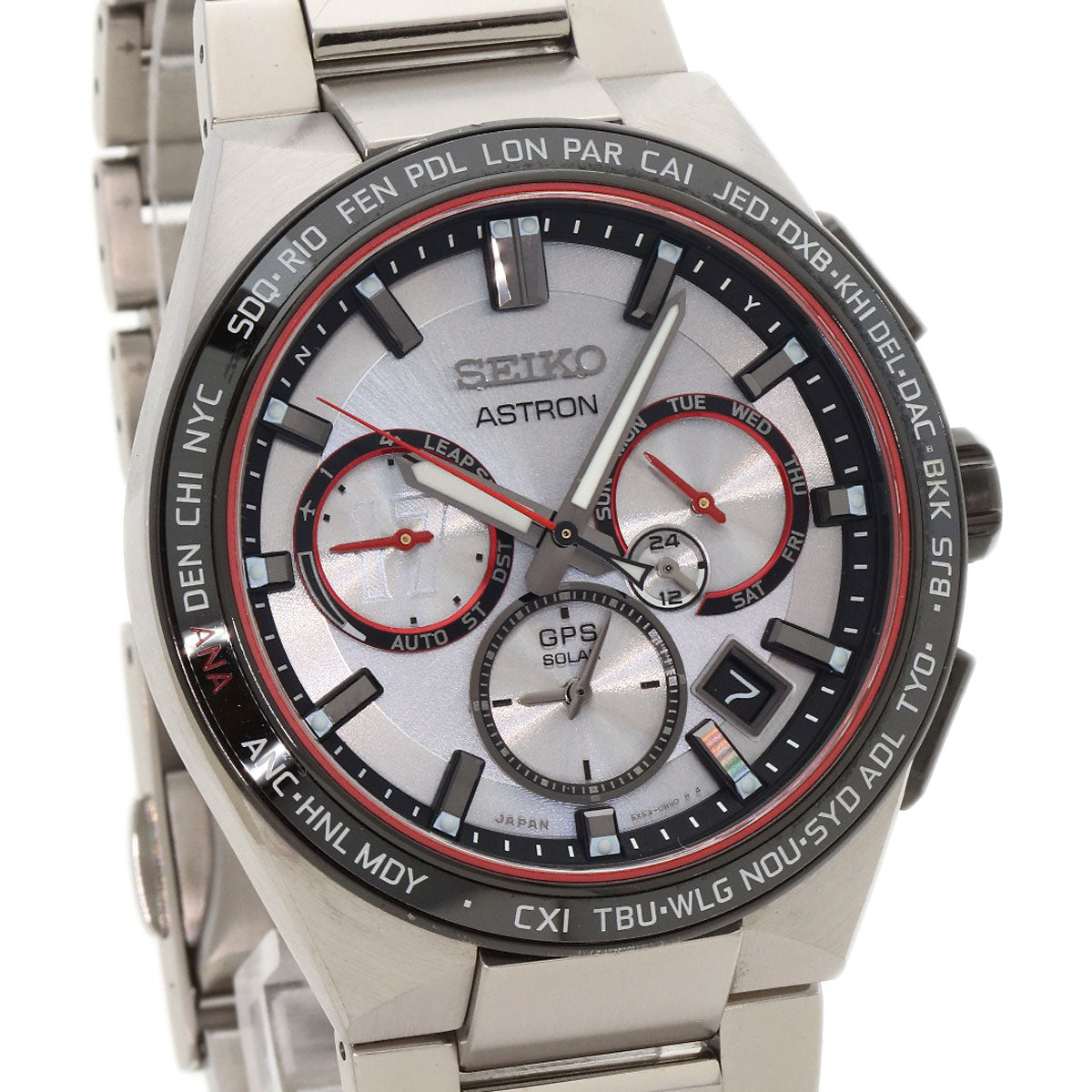 SEIKO セイコー SBXC125 5X53-0BX0 アストロン 国内限定1700本 大谷翔平2022 腕時計 チタン レディース 中古
