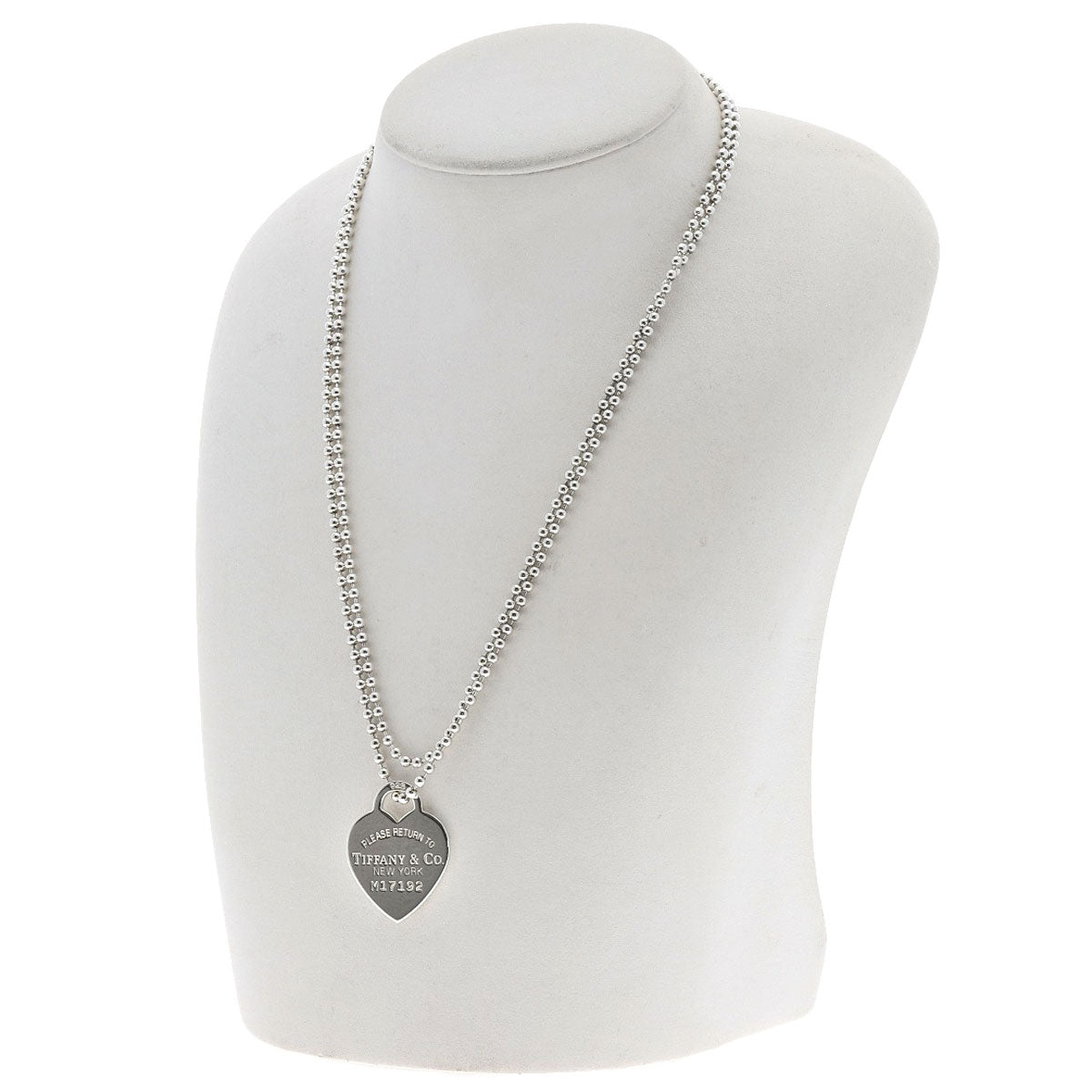 TIFFANY&Co. ティファニー リターントゥ ティファニー ハートタグ ネックレス SV レディース 中古