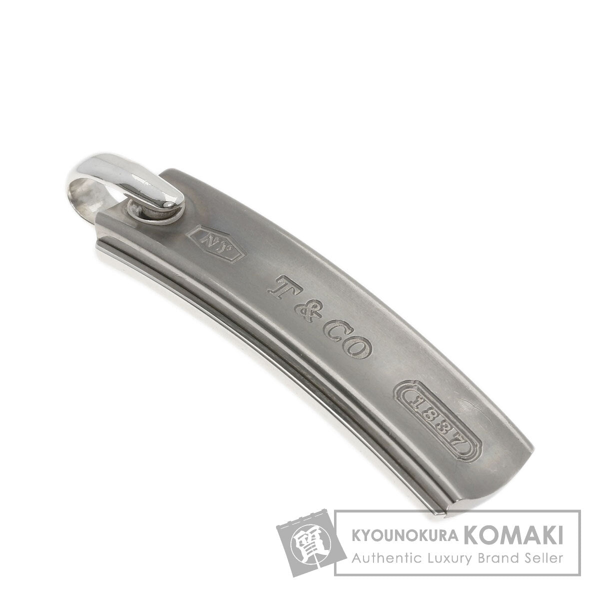 ティファニー プレート ペンダントトップ 中古 商品画像1