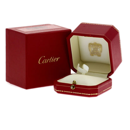 CARTIER カルティエ Cドゥ カルティエ フル ダイヤモンド #54 リング・指輪 K18YG レディース 中古