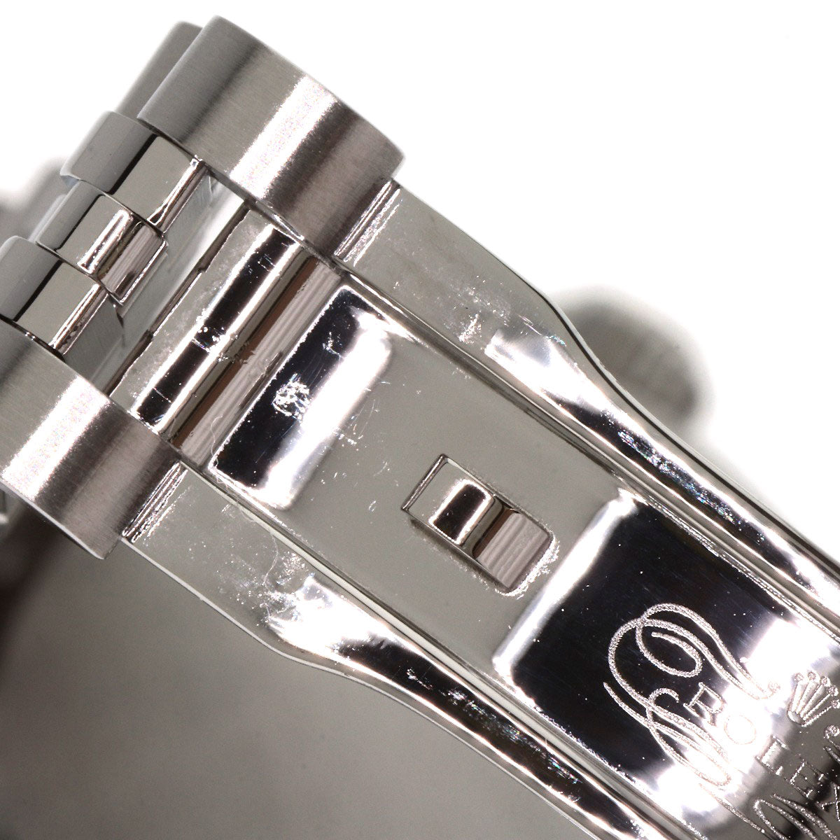 ROLEX ロレックス 179174NG デイトジャスト 10P ダイヤモンド 腕時計 SS レディース 中古