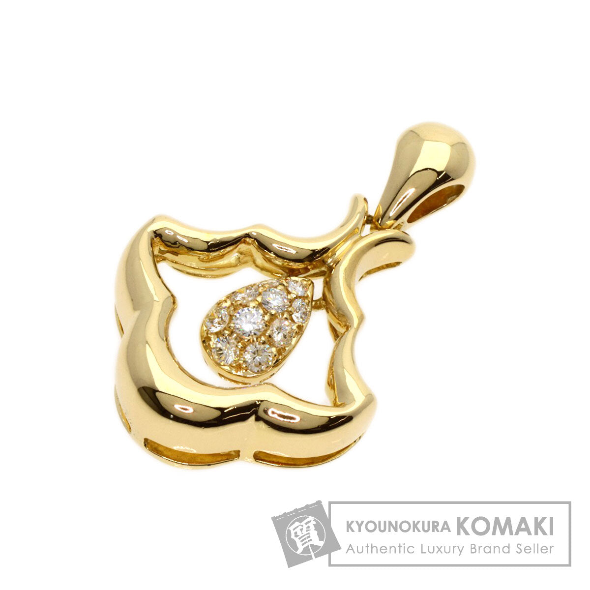 クイーン ダイヤモンド ペンダントトップ 中古 商品画像1