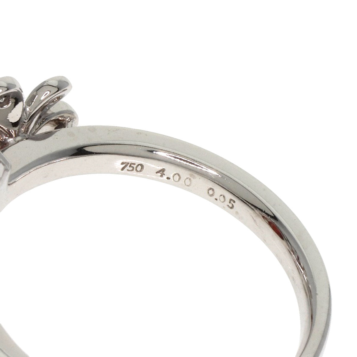 TASAKI タサキ フェルスパー ダイヤモンド リング・指輪 K18WG レディース 中古