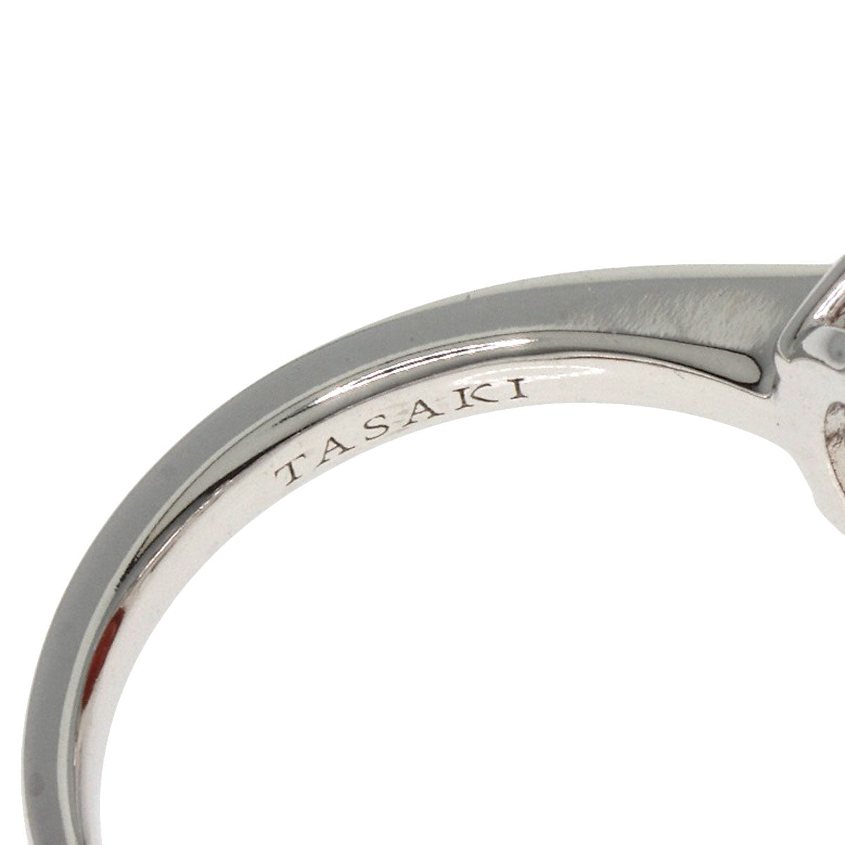 TASAKI タサキ フェルスパー ダイヤモンド リング・指輪 K18WG レディース 中古