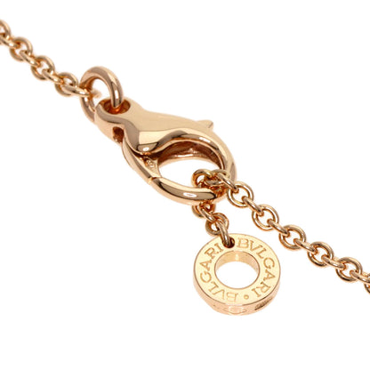 BVLGARI ブルガリ B-zero1 ビーゼロワン ホワイト セラミック ダイヤモンド ネックレス K18PG レディース 中古