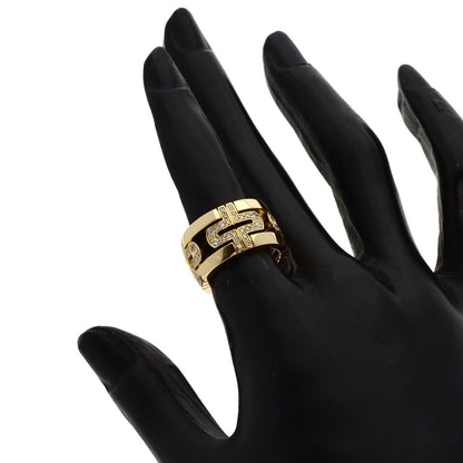BVLGARI ブルガリ パレンテシ オープン ダイヤモンド ラージ #49 リング・指輪 K18YG レディース 中古