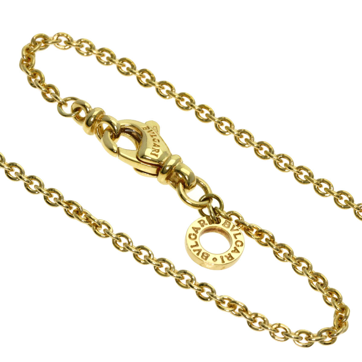 BVLGARI ブルガリ アレグラ マルチカラーストーン ネックレス K18YG レディース 中古