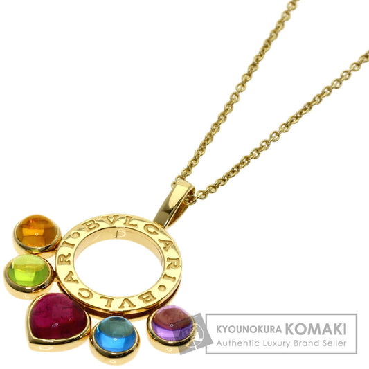 ブルガリ アレグラ マルチカラーストーン ネックレス 中古 商品画像1