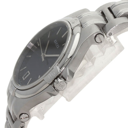 GUCCI グッチ ラウンドフェイス 腕時計 SS メンズ 中古