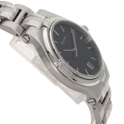 GUCCI グッチ ラウンドフェイス 腕時計 SS メンズ 中古