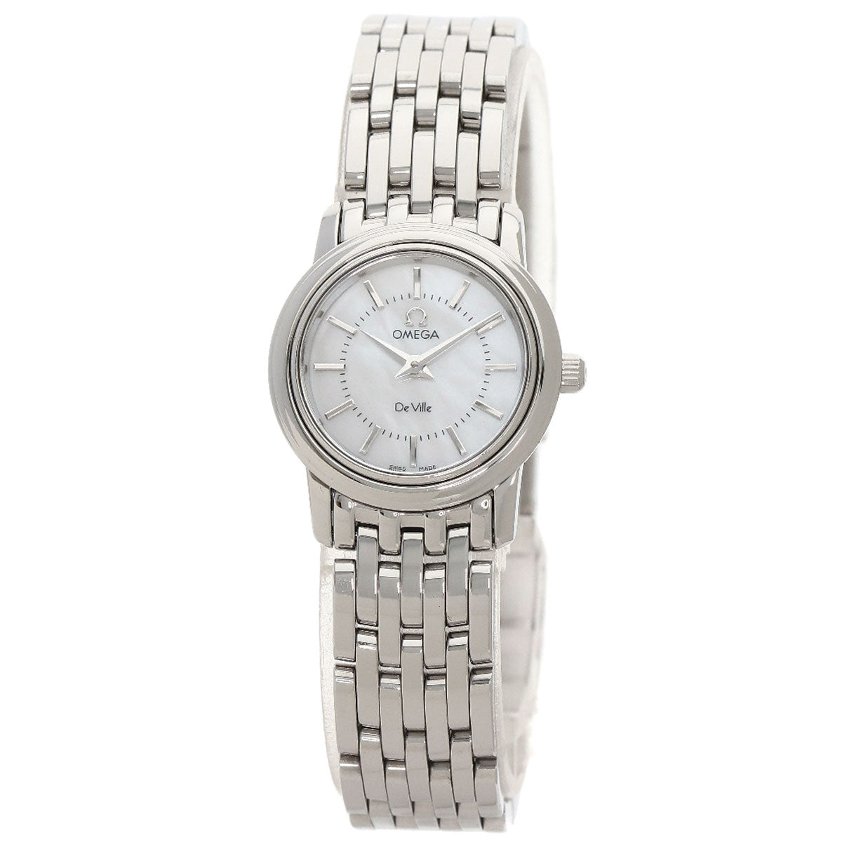 OMEGA オメガ 4570.72 デビル プレステージ 腕時計 SS レディース 中古