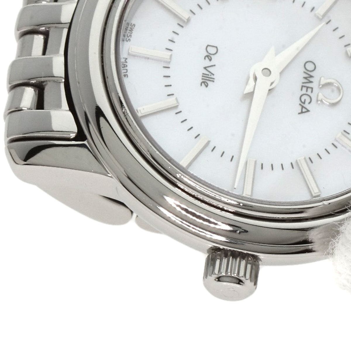 OMEGA オメガ 4570.72 デビル プレステージ 腕時計 SS レディース 中古