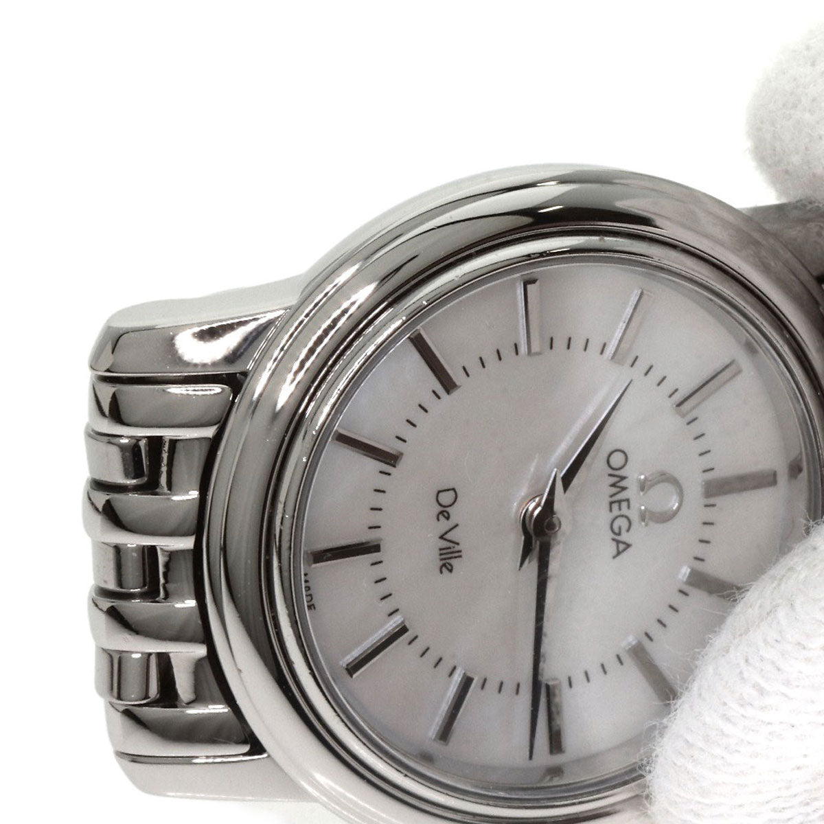OMEGA オメガ 4570.72 デビル プレステージ 腕時計 SS レディース 中古