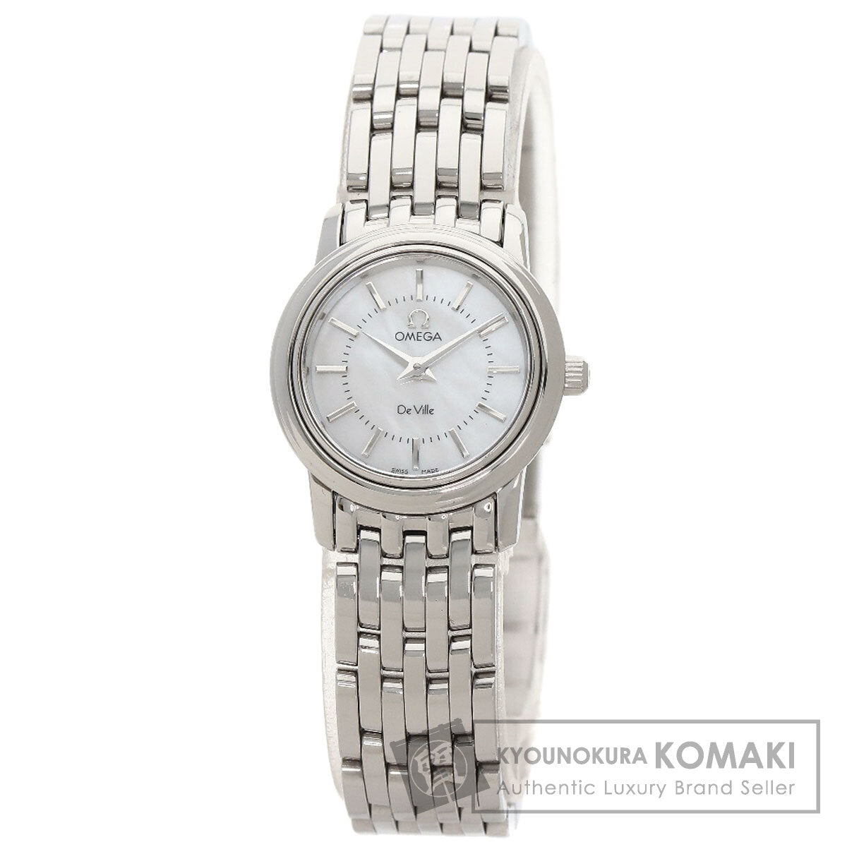 OMEGA オメガ 4570.72 デビル プレステージ 腕時計 SS レディース 中古