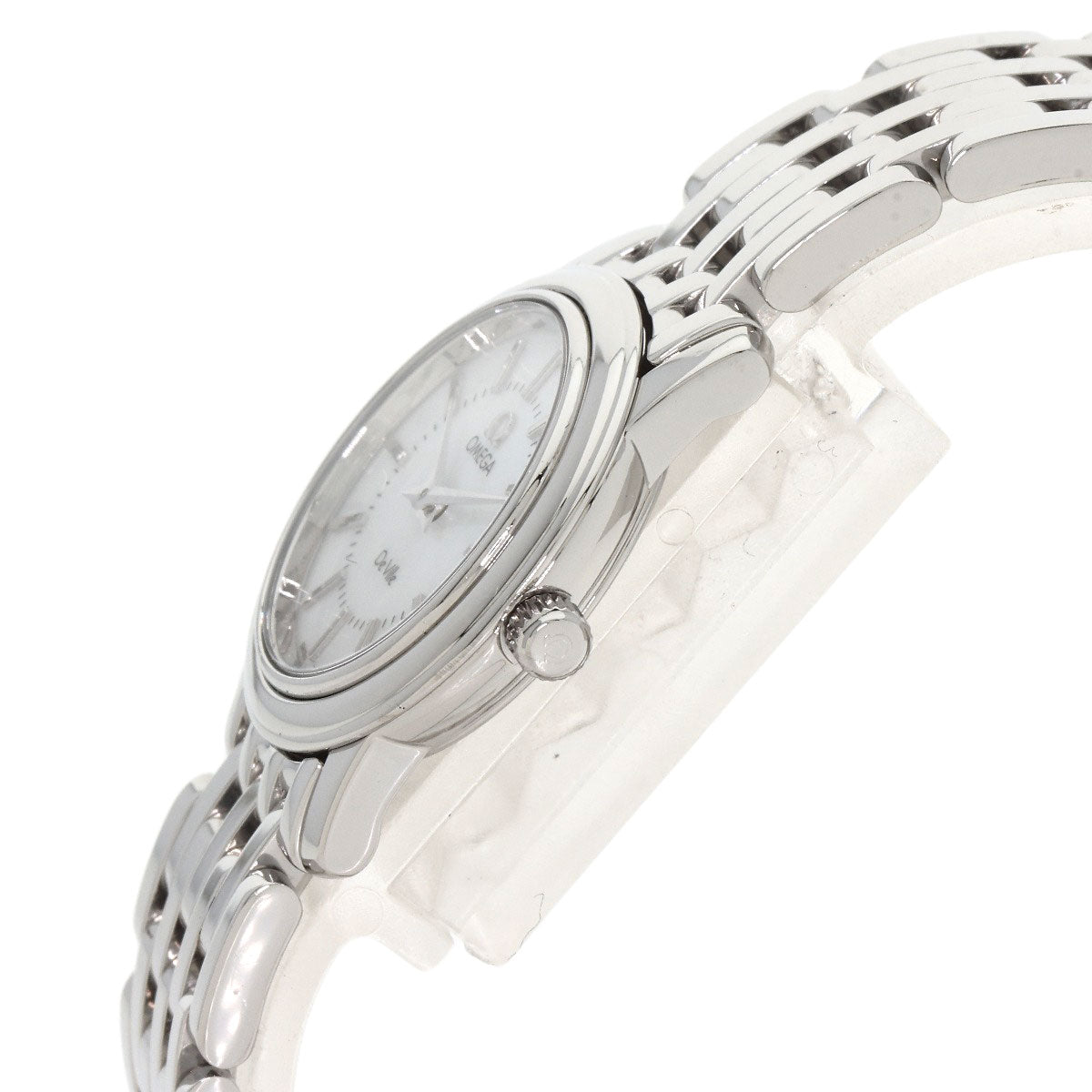 OMEGA オメガ 4570.72 デビル プレステージ 腕時計 SS レディース 中古