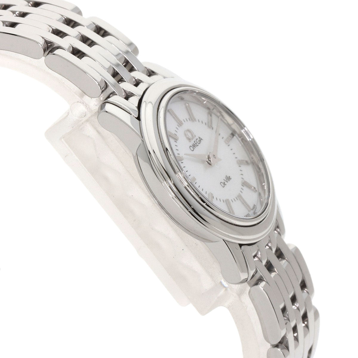 OMEGA オメガ 4570.72 デビル プレステージ 腕時計 SS レディース 中古