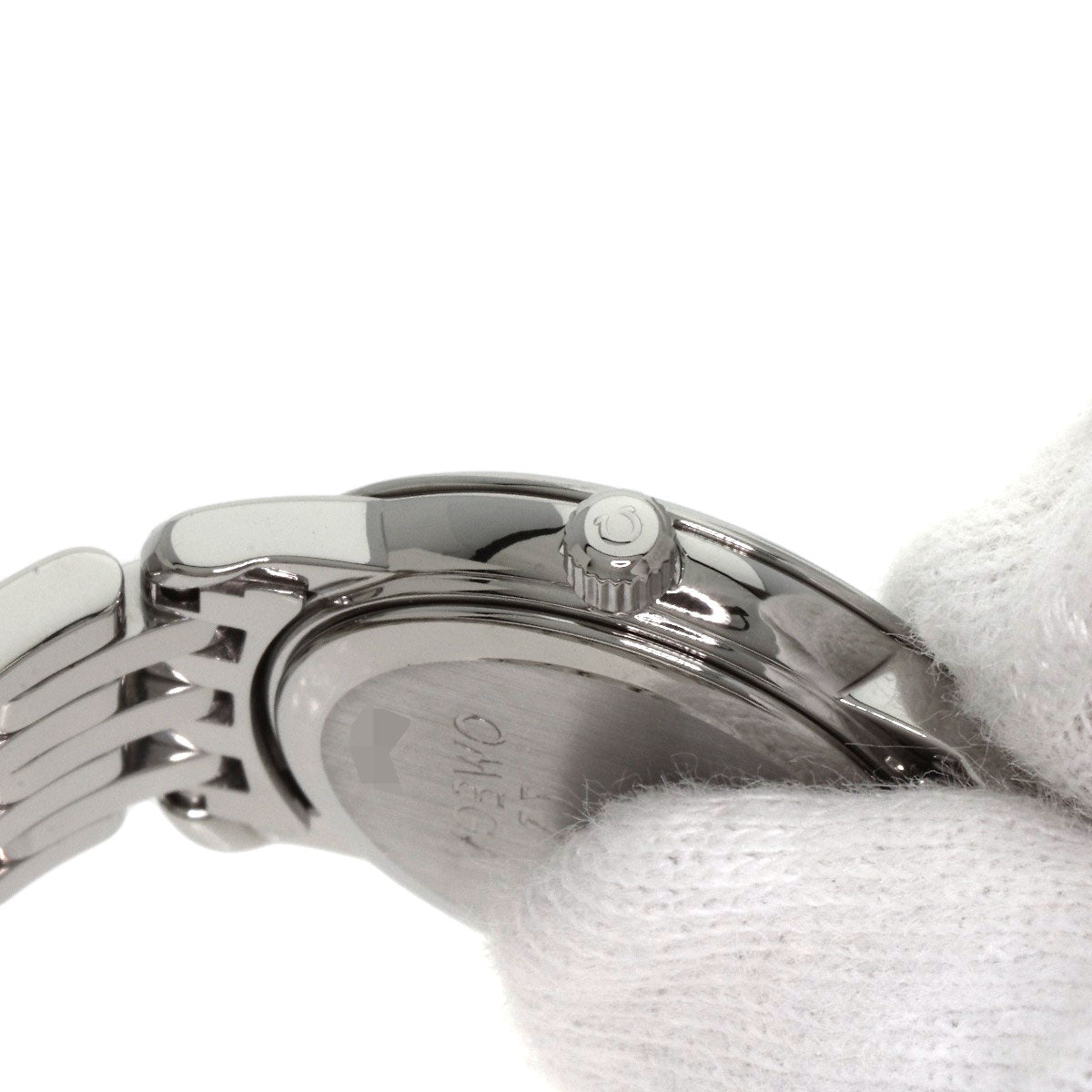 OMEGA オメガ 4570.72 デビル プレステージ 腕時計 SS レディース 中古