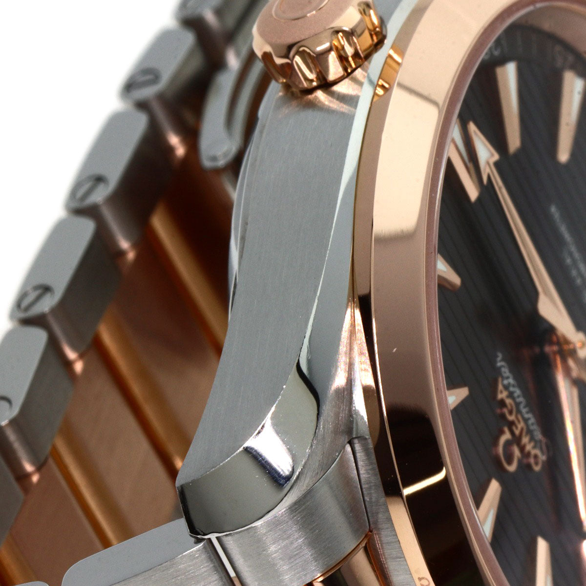 OMEGA オメガ 220.20.41.21.06.001 シーマスター アクアテラ 41mm マスタークロノメーター 腕時計 SS メンズ 中古