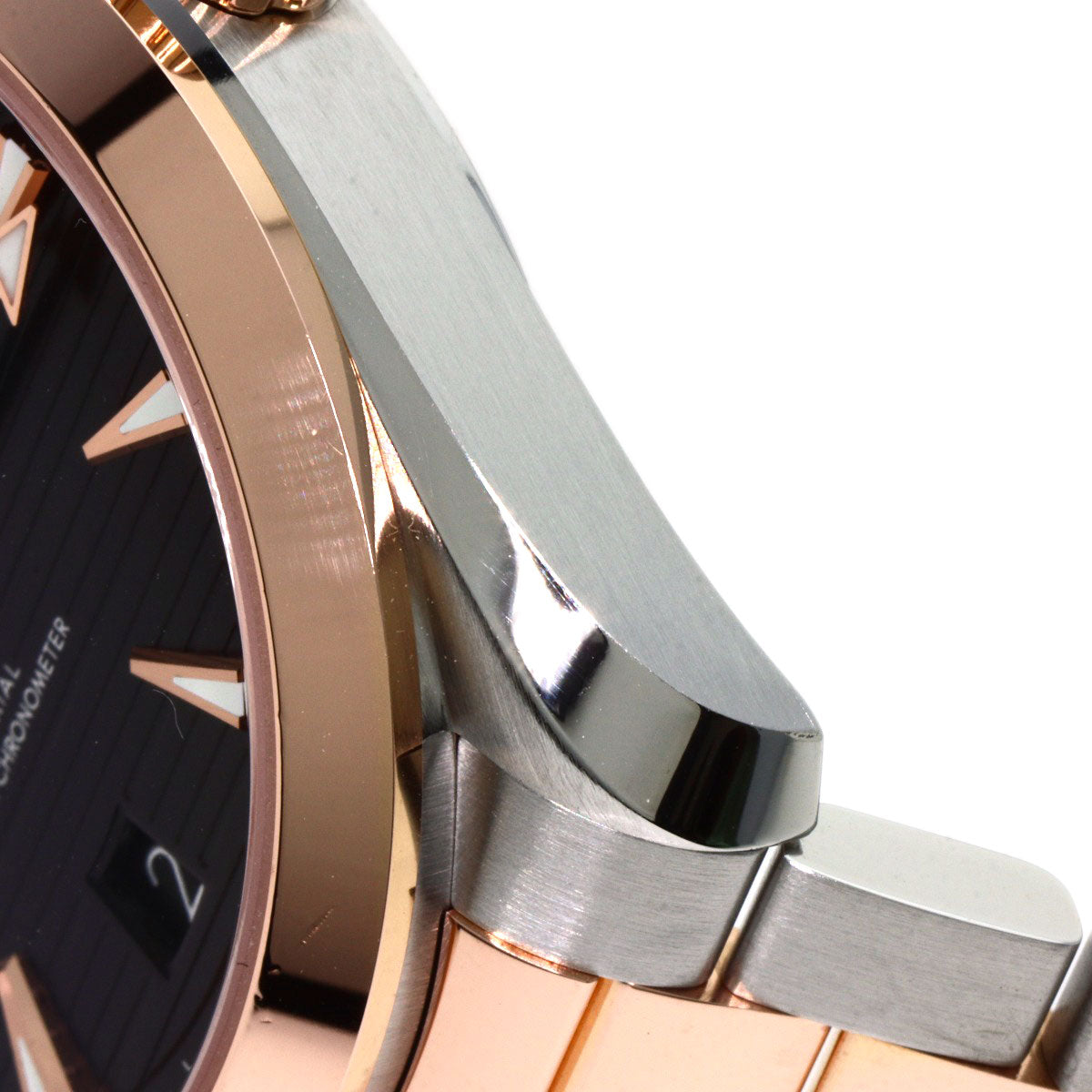 OMEGA オメガ 220.20.41.21.06.001 シーマスター アクアテラ 41mm マスタークロノメーター 腕時計 SS メンズ 中古