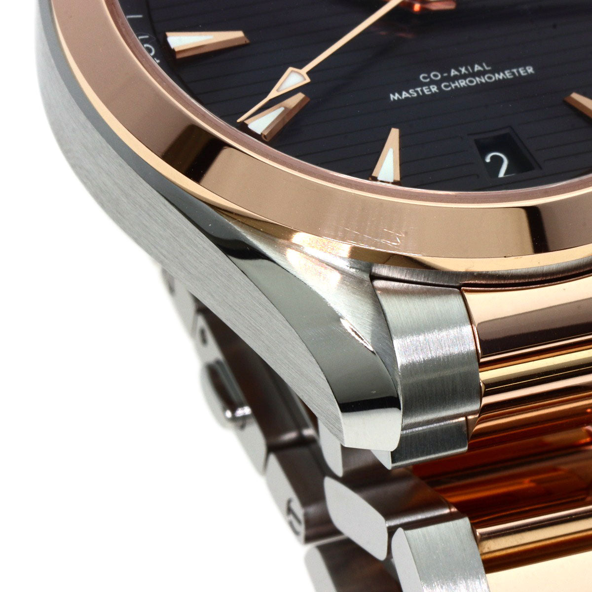 オメガ 220.20.41.21.06.001 シーマスター アクアテラ 41mm マスタークロノメーター 腕時計 中古 商品画像13