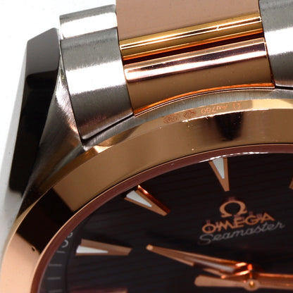 OMEGA オメガ 220.20.41.21.06.001 シーマスター アクアテラ 41mm マスタークロノメーター 腕時計 SS メンズ 中古