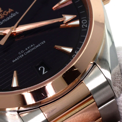 OMEGA オメガ 220.20.41.21.06.001 シーマスター アクアテラ 41mm マスタークロノメーター 腕時計 SS メンズ 中古