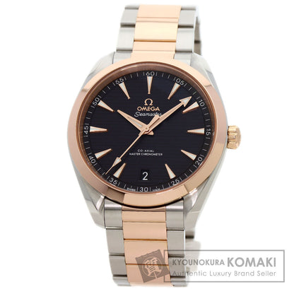 OMEGA オメガ 220.20.41.21.06.001 シーマスター アクアテラ 41mm マスタークロノメーター 腕時計 SS メンズ 中古