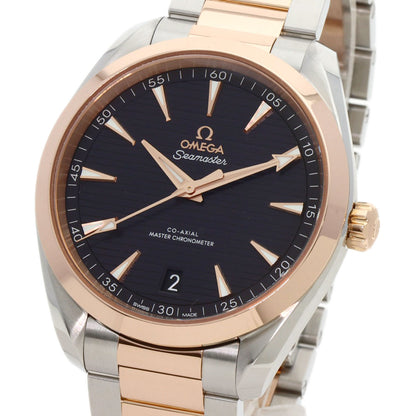 OMEGA オメガ 220.20.41.21.06.001 シーマスター アクアテラ 41mm マスタークロノメーター 腕時計 SS メンズ 中古