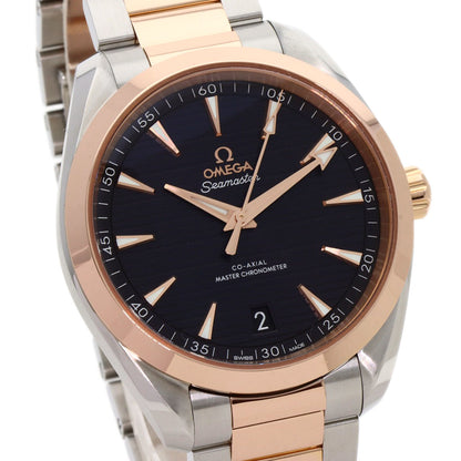 OMEGA オメガ 220.20.41.21.06.001 シーマスター アクアテラ 41mm マスタークロノメーター 腕時計 SS メンズ 中古