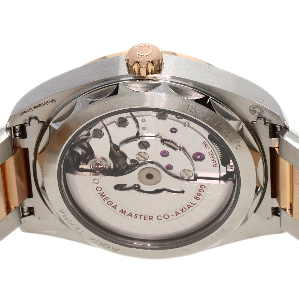 OMEGA オメガ 220.20.41.21.06.001 シーマスター アクアテラ 41mm マスタークロノメーター 腕時計 SS メンズ 中古