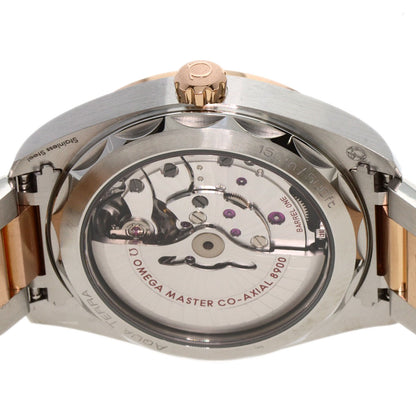 OMEGA オメガ 220.20.41.21.06.001 シーマスター アクアテラ 41mm マスタークロノメーター 腕時計 SS メンズ 中古