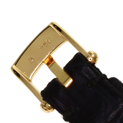 Van Cleef & Arpels ヴァンクリーフ＆アーペル クラシックカレ スクエア 腕時計 K18YG レディース 中古