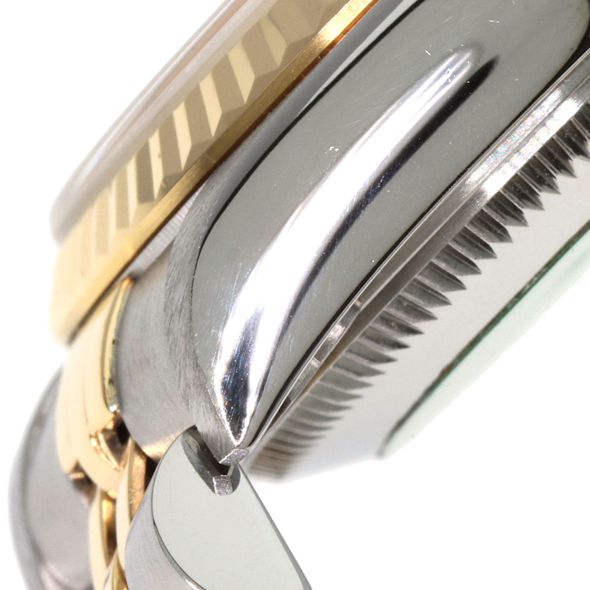 ROLEX ロレックス 79173NG デイトジャスト10P ダイヤモンド 腕時計 SS レディース 中古