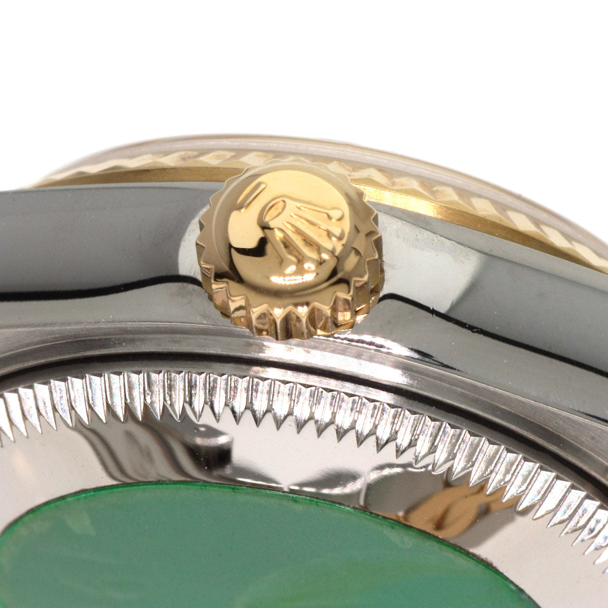 ROLEX ロレックス 79173NG デイトジャスト10P ダイヤモンド 腕時計 SS レディース 中古