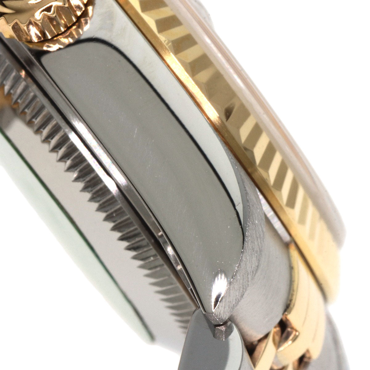 ROLEX ロレックス 79173NG デイトジャスト10P ダイヤモンド 腕時計 SS レディース 中古