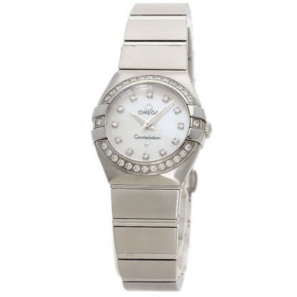 OMEGA オメガ 123.15.24.60.55.001 コンステレーション ブラッシュ 腕時計 SS レディース 中古