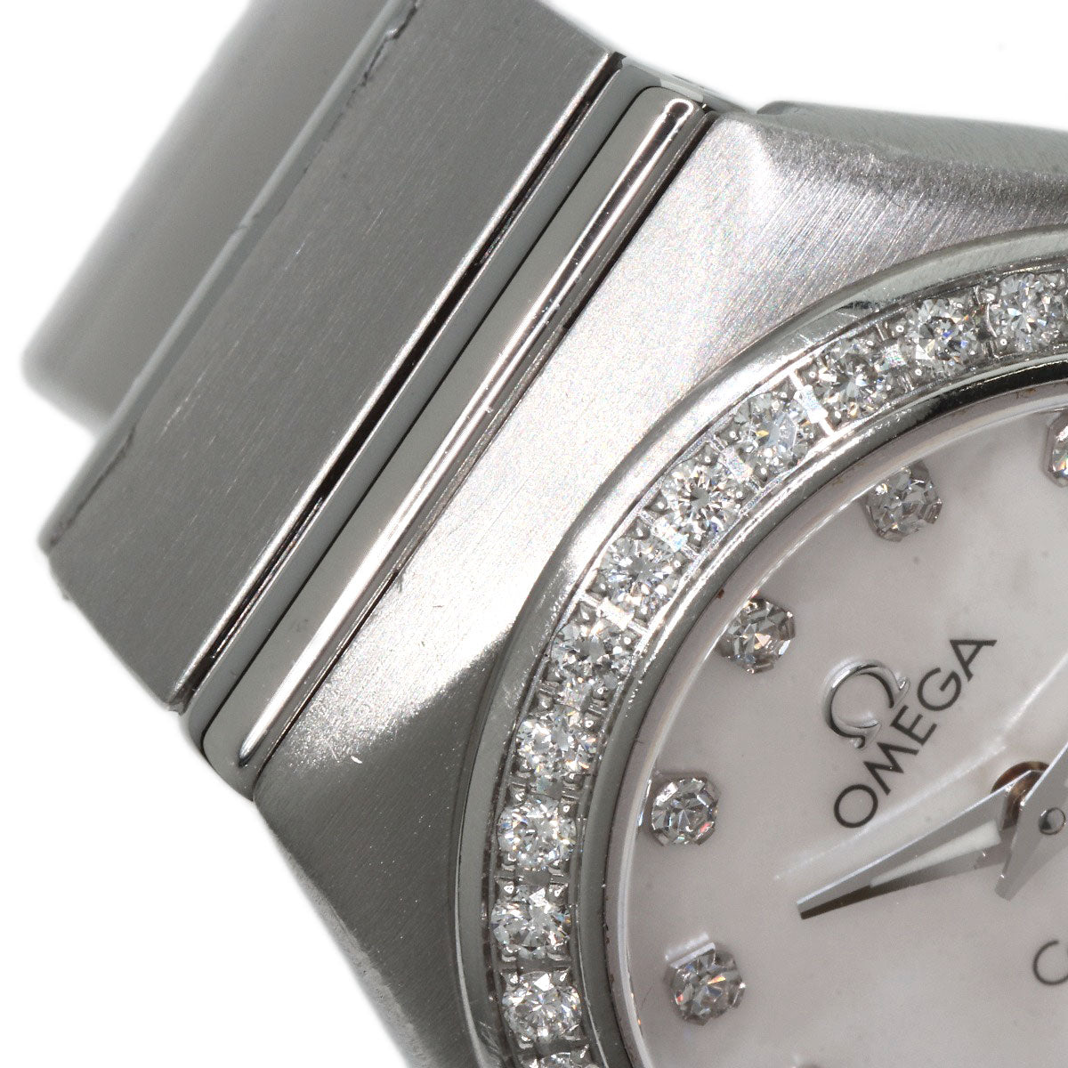 OMEGA オメガ 123.15.24.60.55.001 コンステレーション ブラッシュ 腕時計 SS レディース 中古