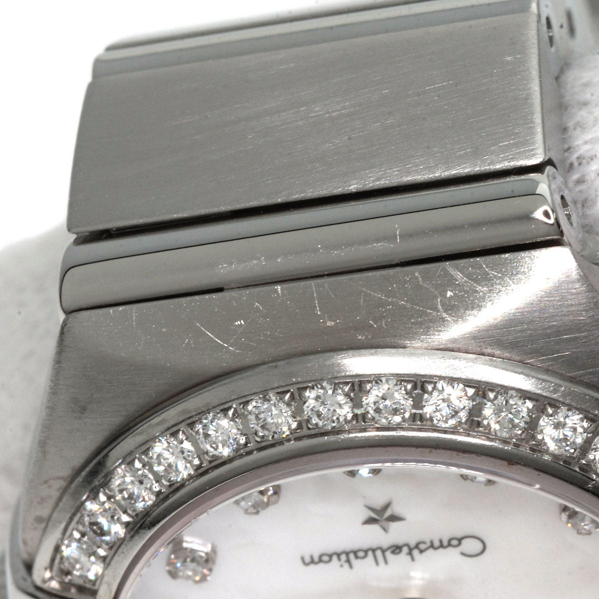 OMEGA オメガ 123.15.24.60.55.001 コンステレーション ブラッシュ 腕時計 SS レディース 中古