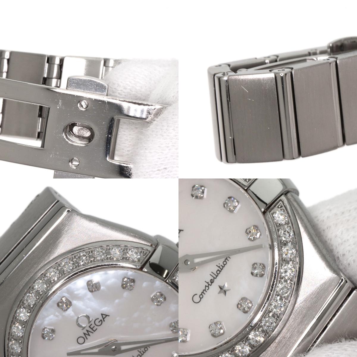 OMEGA オメガ 123.15.24.60.55.001 コンステレーション ブラッシュ 腕時計 SS レディース 中古