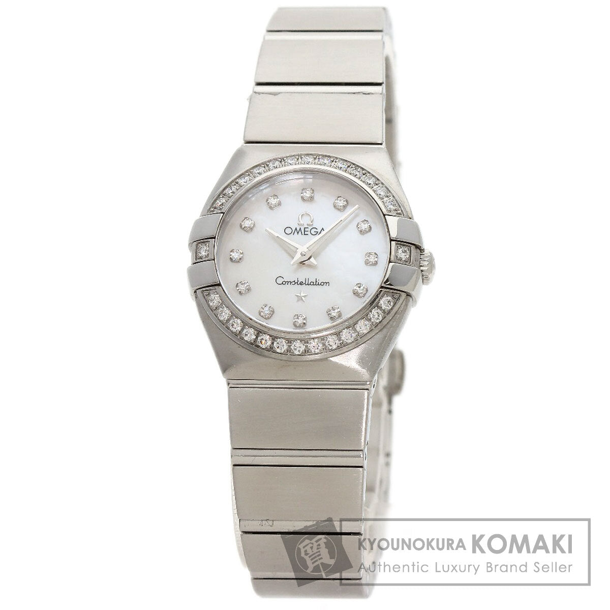 OMEGA オメガ 123.15.24.60.55.001 コンステレーション ブラッシュ 腕時計 SS レディース 中古