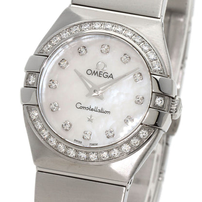 OMEGA オメガ 123.15.24.60.55.001 コンステレーション ブラッシュ 腕時計 SS レディース 中古