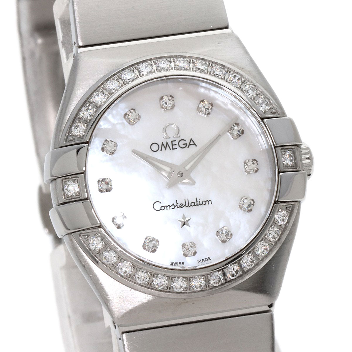 OMEGA オメガ 123.15.24.60.55.001 コンステレーション ブラッシュ 腕時計 SS レディース 中古