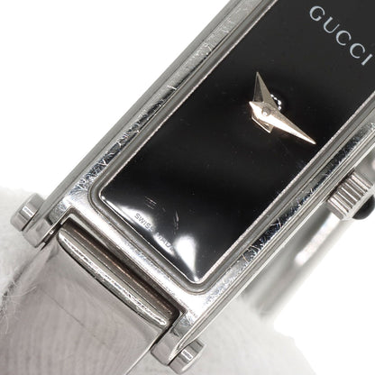 GUCCI グッチ 1500L スクエアフェイス 腕時計 SS レディース 中古