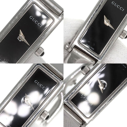 GUCCI グッチ 1500L スクエアフェイス 腕時計 SS レディース 中古